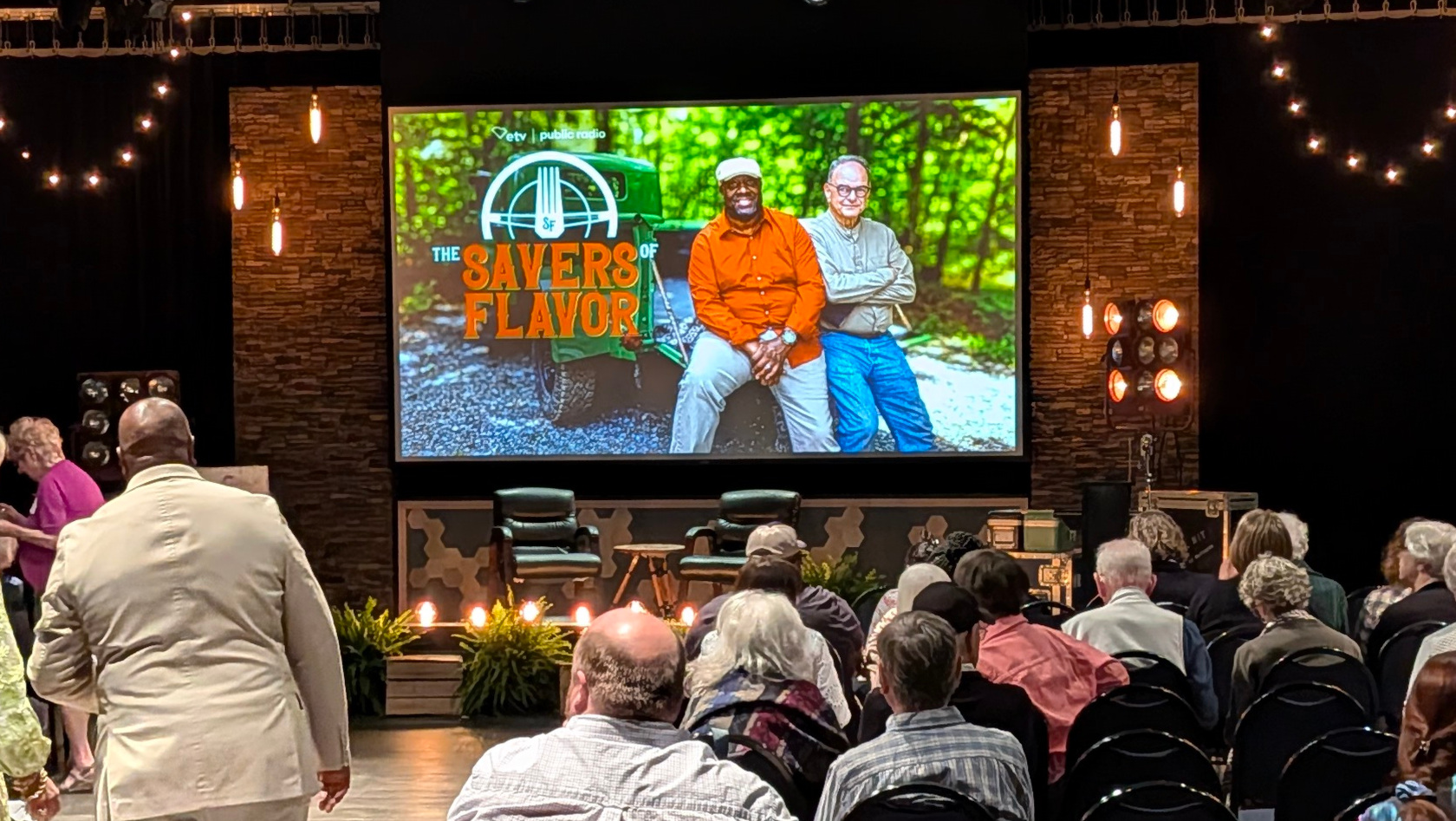 Chef Kevin Mitchell and food historian David Shields